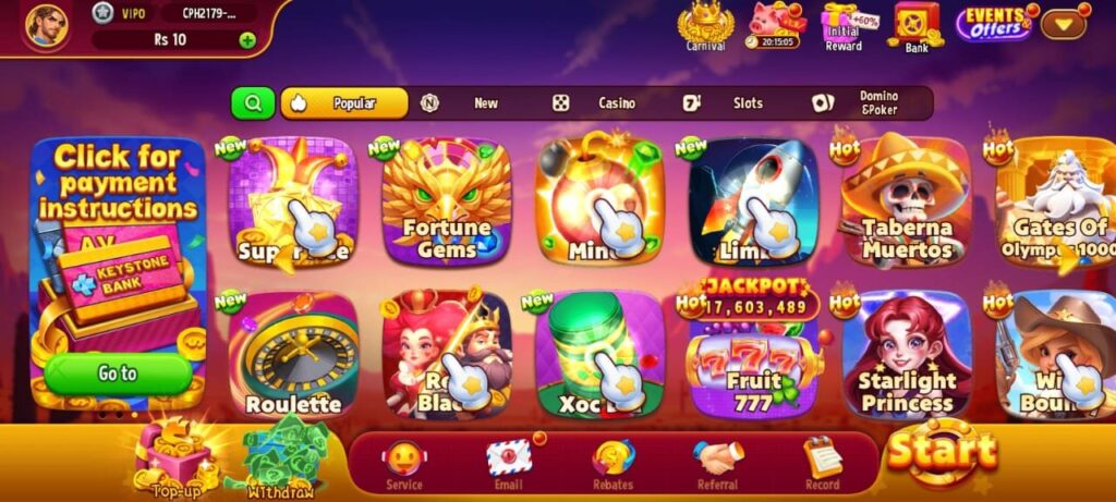 Salam Bet Game