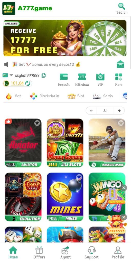 A777 Game