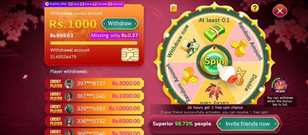 PAK Jackpot Game