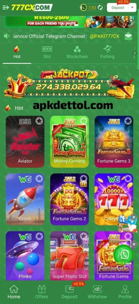 777CX Game