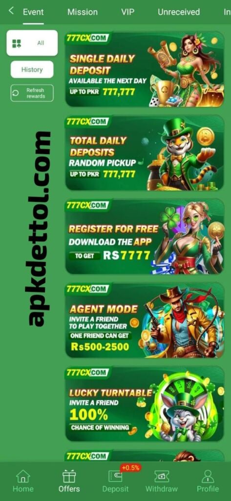 777CX Game